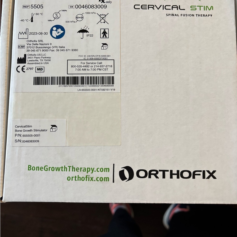 Orthodox CervicalStim Bone Growth Stimulator -